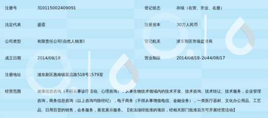 上海升霞健康信息咨詢
